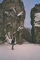 Durchgang zwischen Fels 3 und 4