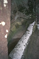 Das Felsgrab - Nahaufnahme